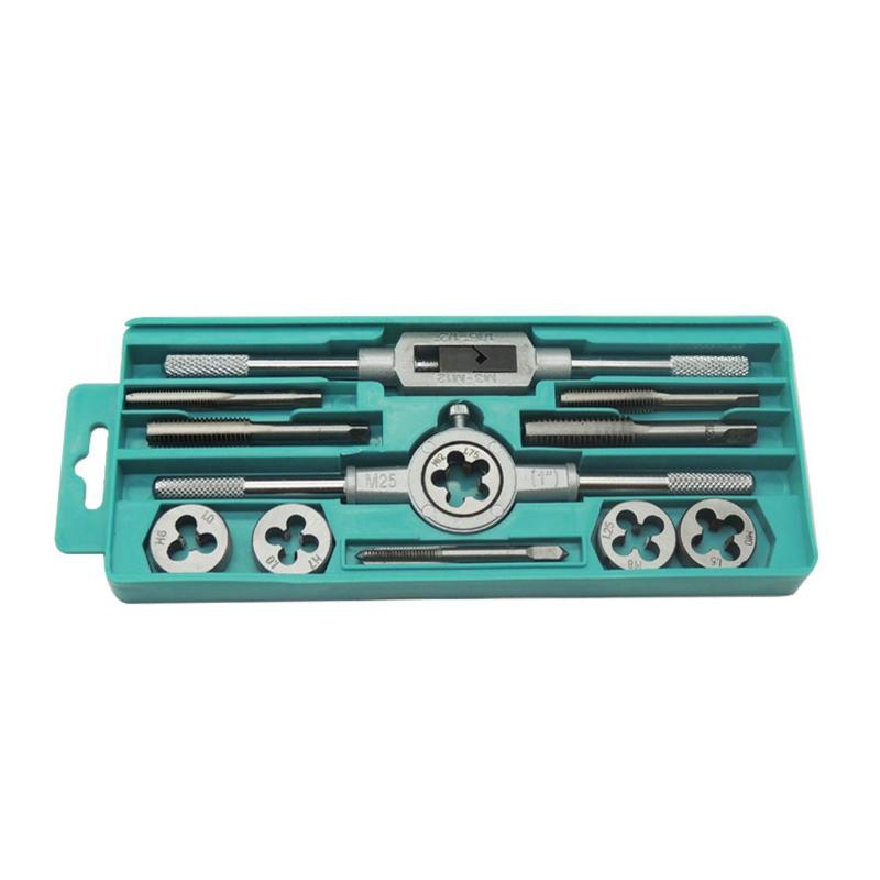 High Quality 12/20Pcs Set Metric Hand Tap and Die Set M3-M12 Screw Thread Plugs Straight Taper Reamer Tools
High Quality 12/20Pcs Set Metric Hand Tap and Die Set M3-M12 Screw Thread Plugs Straight Taper Reamer Tools