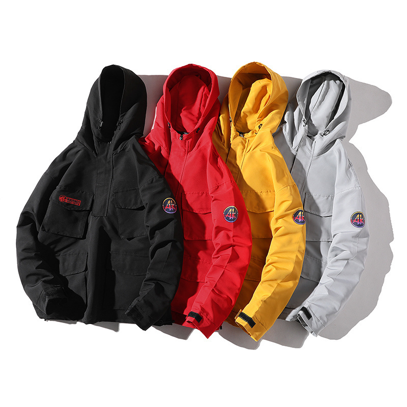 BOLUBAO Hooded Jacket Men Fashion Coat 2019 Spring Autumn Hip Hop Jackets Male Streetwear Casual Solid Color Jacket Coat T200502