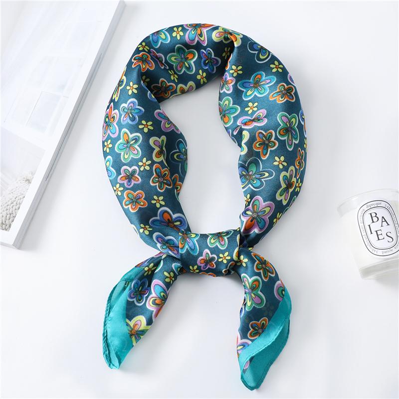 Scarves Summer Elegant Floral Scarf Print Square Hair Band Women Silk Neck Shawls For Ladies Wraps Bandana Headkerchief
Scarves Summer Elegant Floral Scarf Print Square Hair Band Women Silk Neck Shawls For Ladies Wraps Bandana Headkerchief