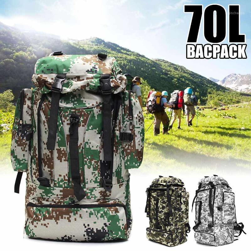 70L Outdoor Backpack Large Hiking Climbing Backpacks Camouflage Softback Backpack For Men Camping Travel Rucksack1, Green color
70L Outdoor Backpack Large Hiking Climbing Backpacks Camouflage Softback Backpack For Men Camping Travel Rucksack1, Green color