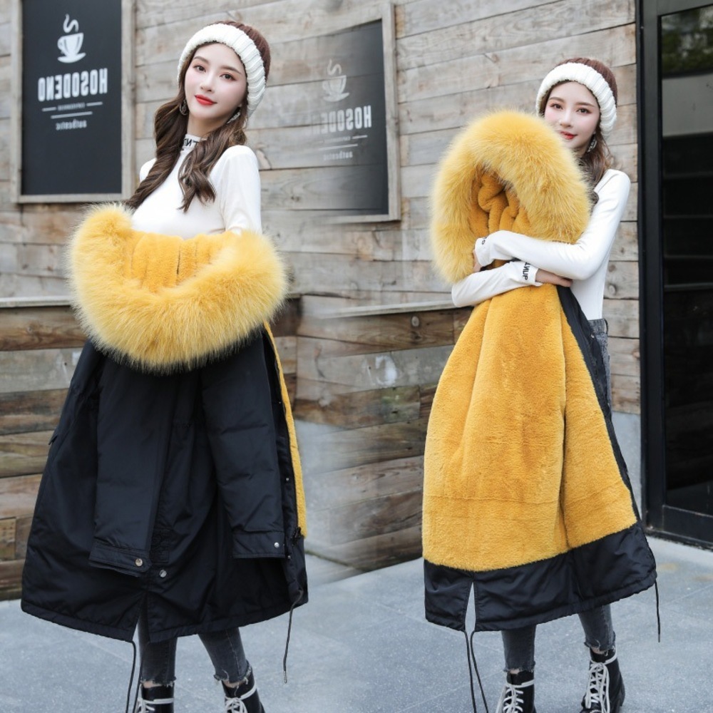 2010 Hooded Parkas Womens Plus Size 6XL Thickening Down Cotton Coat Female Long Slim Fur Collar Winter Jacket for Women, Yellow
2010 Hooded Parkas Womens Plus Size 6XL Thickening Down Cotton Coat Female Long Slim Fur Collar Winter Jacket for Women, Yellow
