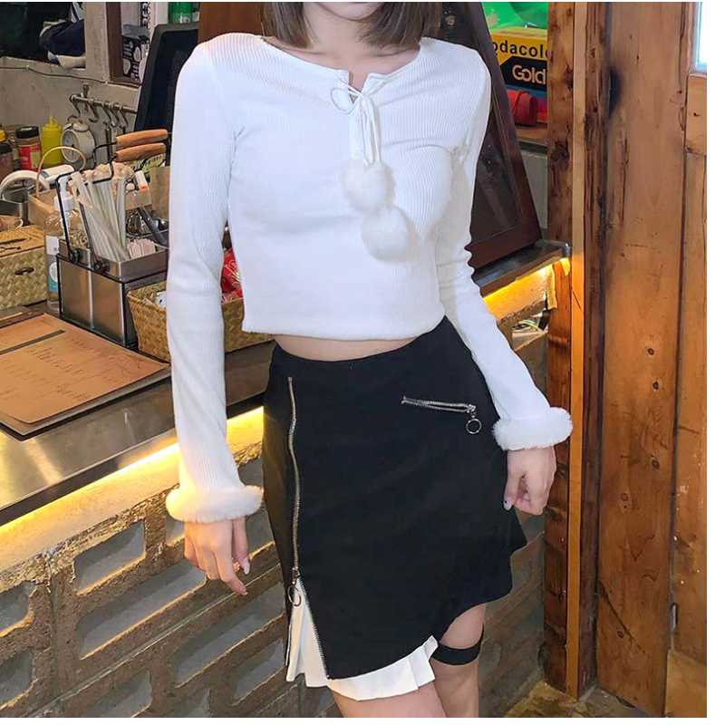 Women' simple cute hairball bandage Yoga T-shirt outdoor running pure white sportswear breathable hairy cuffs fitness suit
Women' simple cute hairball bandage Yoga T-shirt outdoor running pure white sportswear breathable hairy cuffs fitness suit