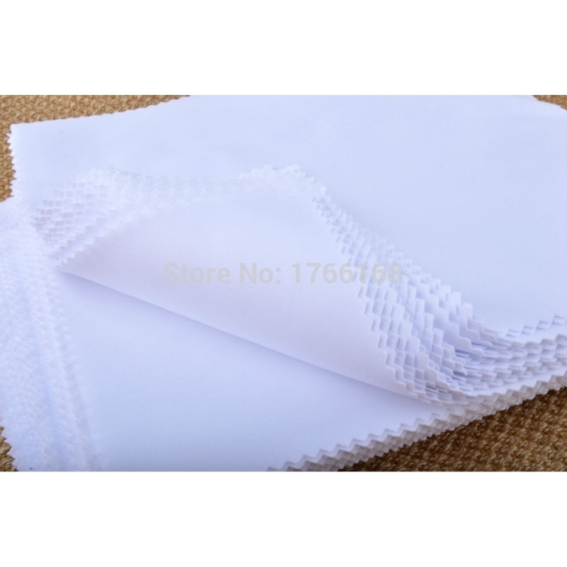 100pcs 170gsm 15x18cm Sublimation White glasses Lens Eyeglasses eyewear microfiber cleaning cloth Custom glasses cleaning cloth 205952080
