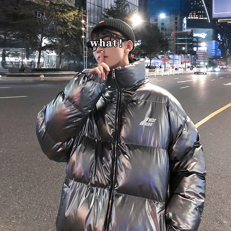 Winter 2021 New Men's Jacket in Fashion Marks Short Thickening Loaf Black Cargo Clothes Free Listing Z8CA P8GG, Silver
Winter 2021 New Men's Jacket in Fashion Marks Short Thickening Loaf Black Cargo Clothes Free Listing Z8CA P8GG, Silver