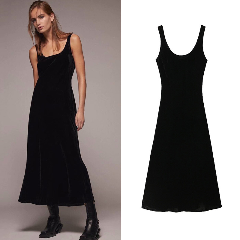 2021 New Autumn Winter Women Veet Fashion High Waist Party Lady Solid Sleeveless Elegant Girl Long Base Outfits 1vkh
2021 New Autumn Winter Women Veet Fashion High Waist Party Lady Solid Sleeveless Elegant Girl Long Base Outfits 1vkh