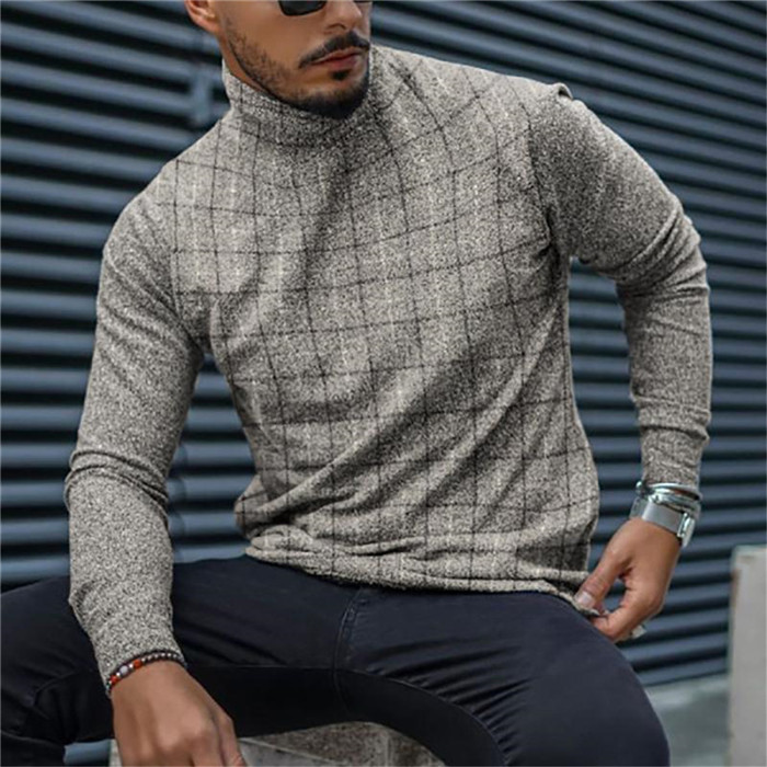 Turtle Neck Mens Striped T Shirts Slim Pullover Long Sleeve Thicked Man Top Plus Size Casual Men tshirts 2021 Spring, White;black
Turtle Neck Mens Striped T Shirts Slim Pullover Long Sleeve Thicked Man Top Plus Size Casual Men tshirts 2021 Spring, White;black