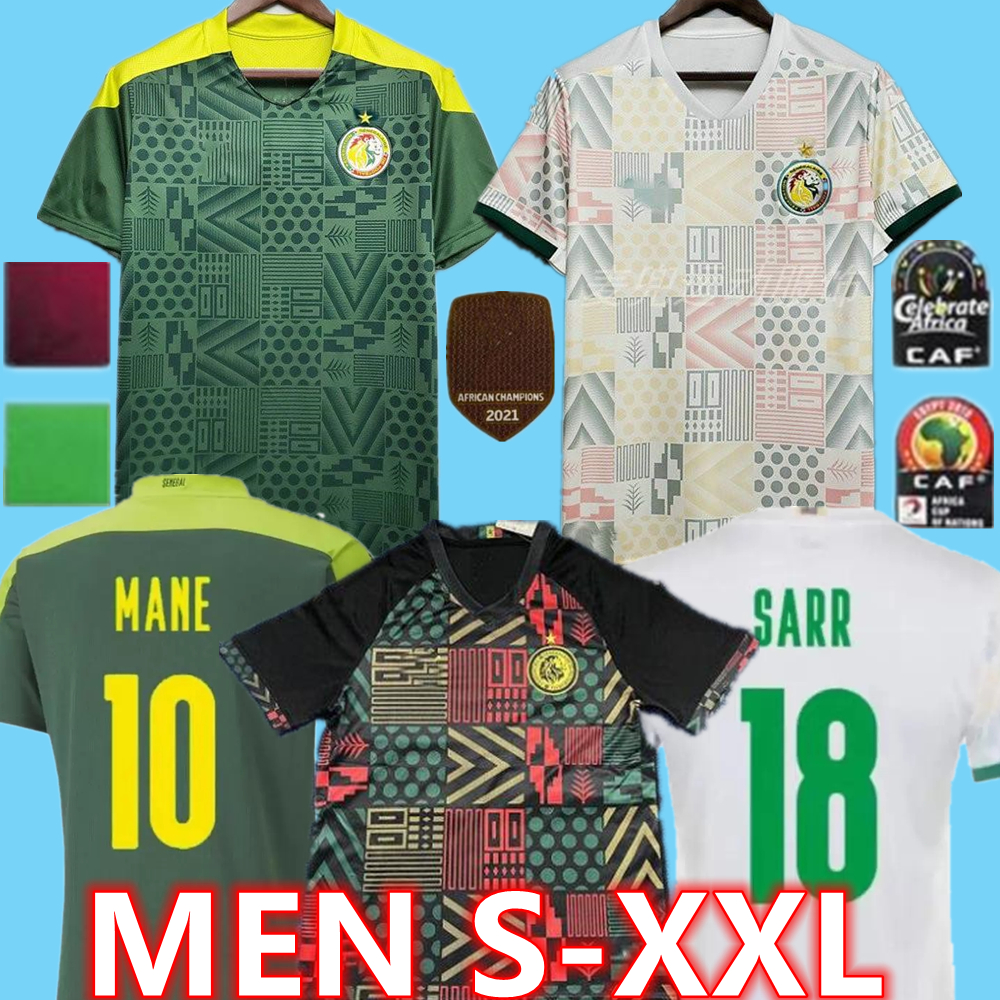 Senegal soccer jerseys 2021 national team Mané 2002 KOULIBALY retro GUEYE KOUYATE SARR Diallo Dia homme Maillot de foot men kids kit footbal, Black;yellow
Senegal soccer jerseys 2021 national team Mané 2002 KOULIBALY retro GUEYE KOUYATE SARR Diallo Dia homme Maillot de foot men kids kit footbal, Black;yellow