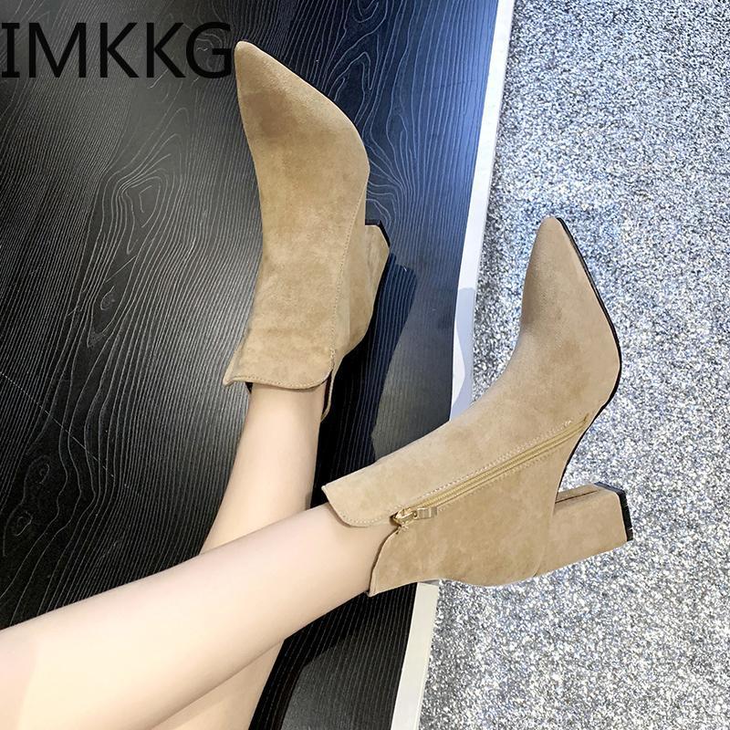 Woman Bootts Autumn Winter Fashion Women Boots High Heels women Ankle Boots Sexy Pointed Toe Zapatos De Mujer Zipper Q002811, Chunky heels black
Woman Bootts Autumn Winter Fashion Women Boots High Heels women Ankle Boots Sexy Pointed Toe Zapatos De Mujer Zipper Q002811, Chunky heels black