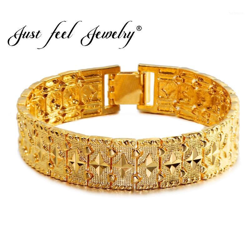 JUST FEEL Fashion 21CM Length Gold Color Copper & Brass Wide Bracelet Unisex Punk Chunky Chain Jewelry Africa,Arab Jewelry Items1
JUST FEEL Fashion 21CM Length Gold Color Copper & Brass Wide Bracelet Unisex Punk Chunky Chain Jewelry Africa,Arab Jewelry Items1
