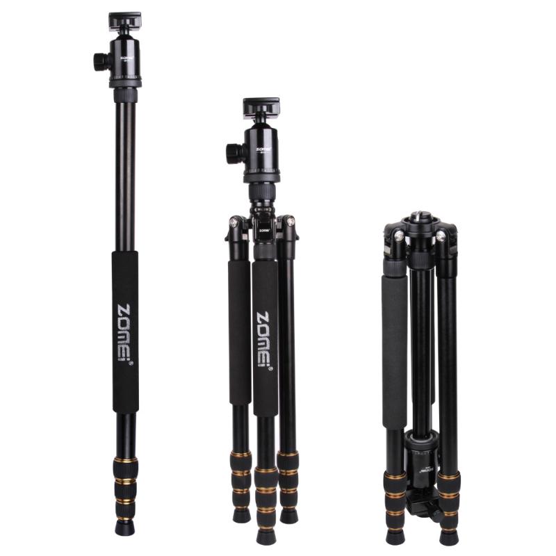 ZOMEI Z688 Tripod Magnesium Alloy Monopod Stand with Ball Head and Quick Release Plate for DSLR Camera
ZOMEI Z688 Tripod Magnesium Alloy Monopod Stand with Ball Head and Quick Release Plate for DSLR Camera