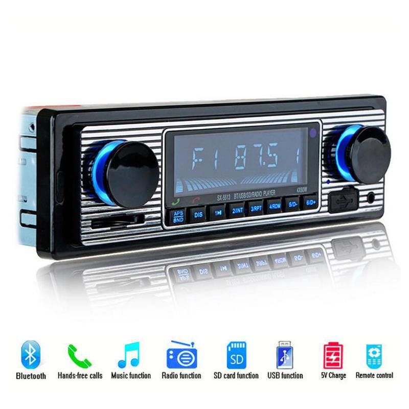 NEW 12V Car Radio Player Bluetooth Stereo FM MP3 USB SD AUX Audio Auto Electronics autoradio 1 DIN oto teypleri radio para carro
NEW 12V Car Radio Player Bluetooth Stereo FM MP3 USB SD AUX Audio Auto Electronics autoradio 1 DIN oto teypleri radio para carro