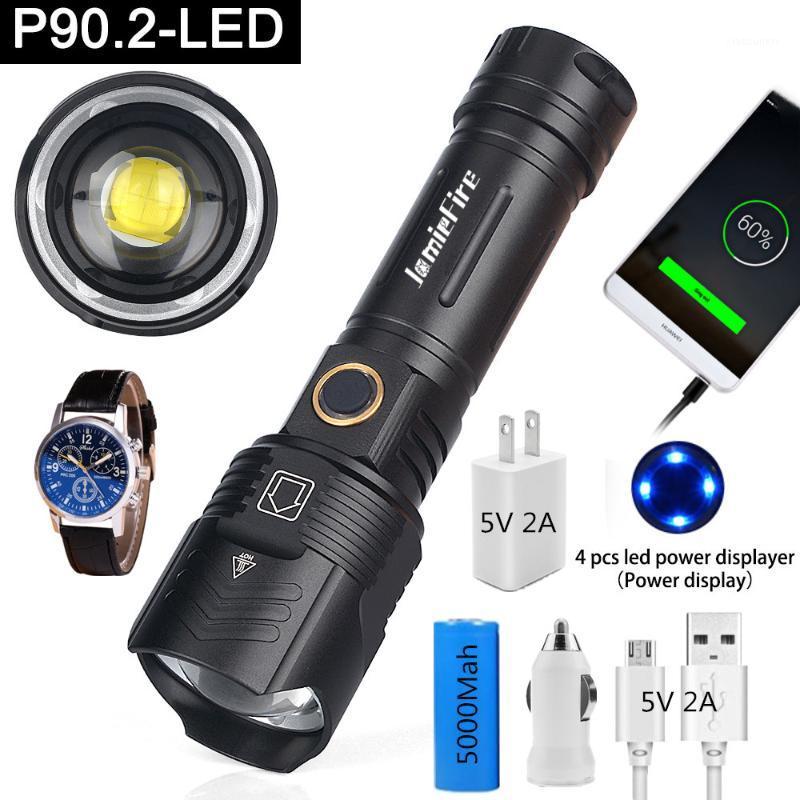 Led rechargeable Lamp XHP90 Powerful Waterproof Zoomable USB 26650 Battery Zoom Camp Torch light1
Led rechargeable Lamp XHP90 Powerful Waterproof Zoomable USB 26650 Battery Zoom Camp Torch light1