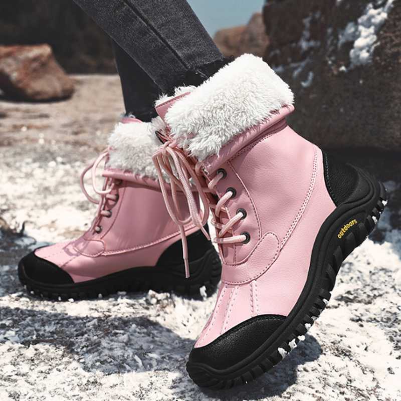 Women Shoes Ankle Boots Winter Fashion Low Heel Snow Boots Short Booties Anti-slip Flat Bottom Lace Up Casual Shoes, Black
Women Shoes Ankle Boots Winter Fashion Low Heel Snow Boots Short Booties Anti-slip Flat Bottom Lace Up Casual Shoes, Black