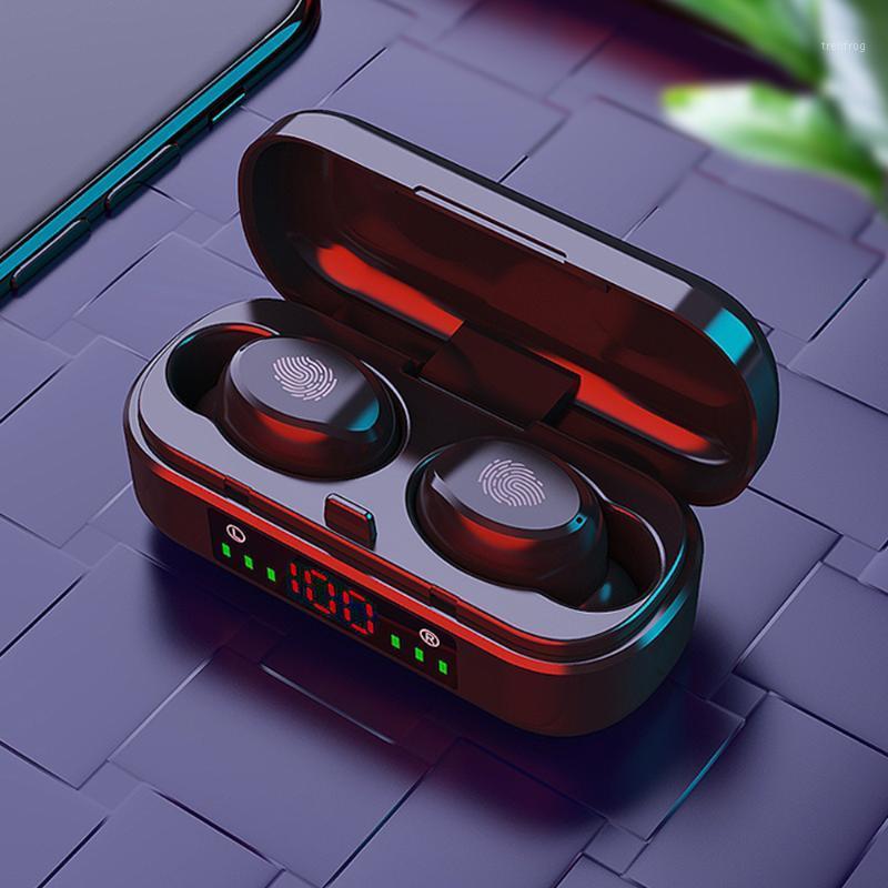 TWS Wireless Earphones Bluetooth 5.0 Noise Cancelling Waterproof Sport Bluetooth Headset HiFi Stereo Headphones In-Ear Earbuds1, Black
TWS Wireless Earphones Bluetooth 5.0 Noise Cancelling Waterproof Sport Bluetooth Headset HiFi Stereo Headphones In-Ear Earbuds1, Black