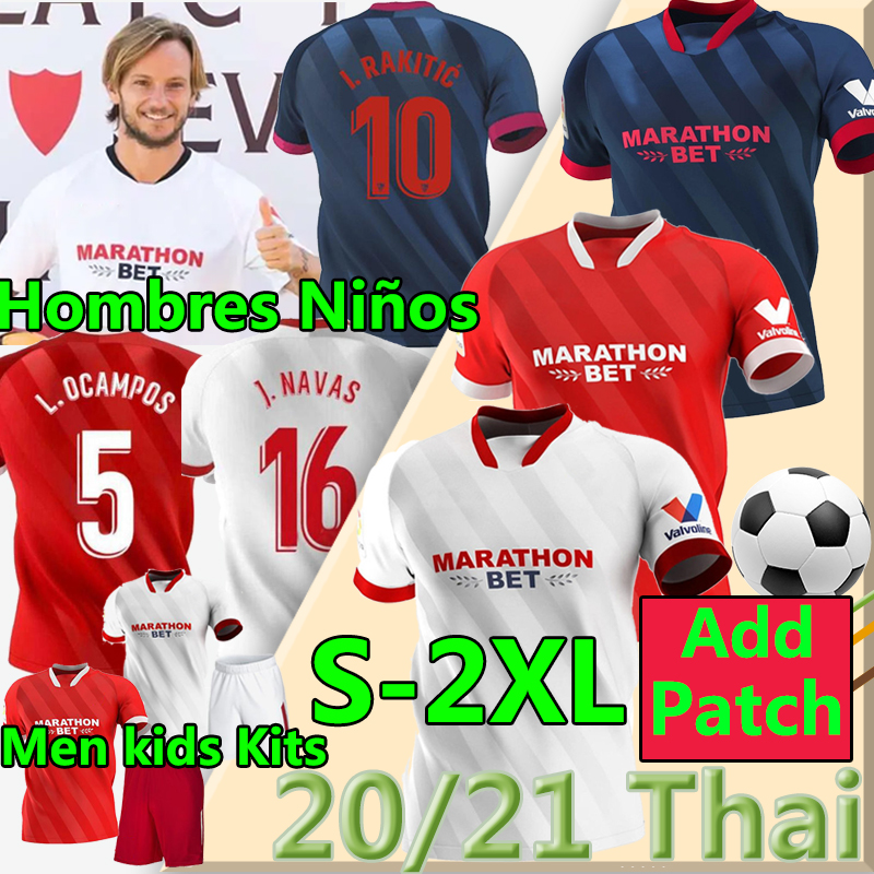 2020 Sevilla FC soccer jersey I.RAKITIC #10 L.OCAMPOS #5 2021 Sevilla DE JONG J.NAVAS SUSO MUNIR Y.EN-NESYRI Men+Kids Kits football shirts, Sevilia home liga patch kits
2020 Sevilla FC soccer jersey I.RAKITIC #10 L.OCAMPOS #5 2021 Sevilla DE JONG J.NAVAS SUSO MUNIR Y.EN-NESYRI Men+Kids Kits football shirts, Sevilia home liga patch kits