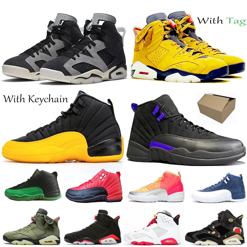 Travis Scotts 6 6S Men Basketball Shoes Alternate Hare Dark Mocha 12 12s FIBA OVO Hot Punch Game Royal Sports Sneakers, 22
Travis Scotts 6 6S Men Basketball Shoes Alternate Hare Dark Mocha 12 12s FIBA OVO Hot Punch Game Royal Sports Sneakers, 22