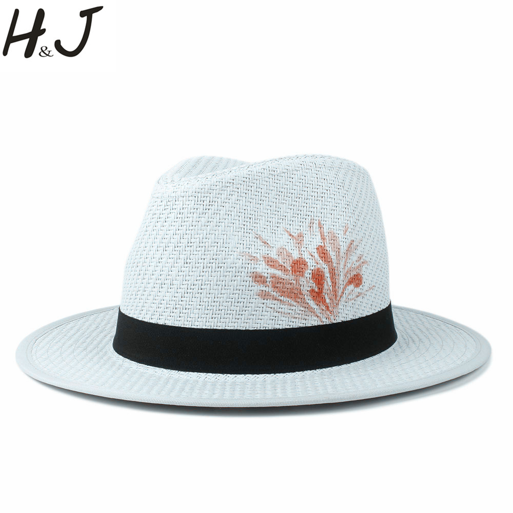 Panama Hat For Women Summer Straw Beach Sun Hat Fashion 100% Hand Painted Flower Lady Queen Homburg Jazz Dropshipping, White fllower
Panama Hat For Women Summer Straw Beach Sun Hat Fashion 100% Hand Painted Flower Lady Queen Homburg Jazz Dropshipping, White fllower