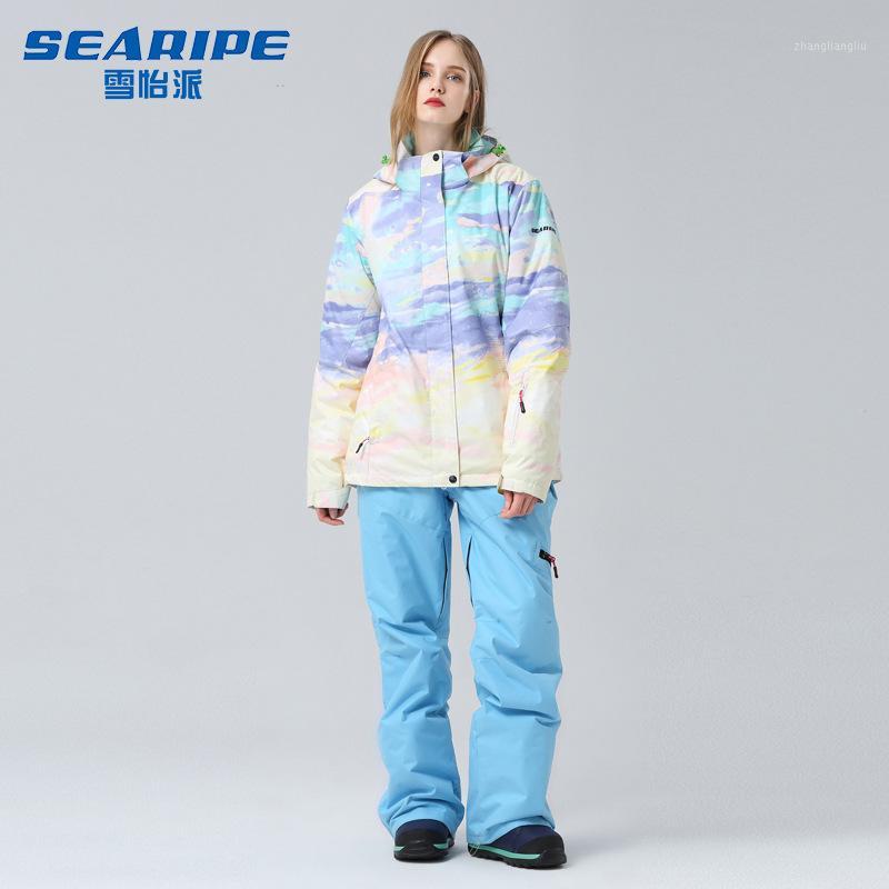 Winter Women Ski Suit Ski Jacket and Pants for Women Warm Waterproof Windproof Skiing and Snowboarding Suits Female Coat1, One
Winter Women Ski Suit Ski Jacket and Pants for Women Warm Waterproof Windproof Skiing and Snowboarding Suits Female Coat1, One