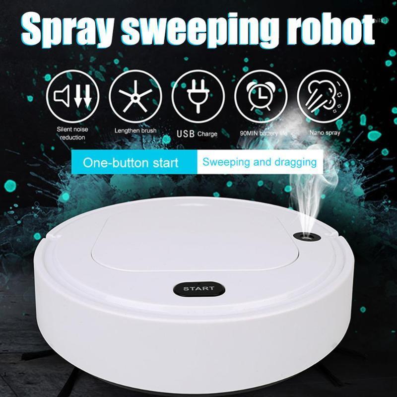 Home 4 in 1 Robot Vacuum Cleaner Spray Sweeping Robot Cleaning Machine USB Charging Vacuum Cleaners Dry and Wet Mopping1
Home 4 in 1 Robot Vacuum Cleaner Spray Sweeping Robot Cleaning Machine USB Charging Vacuum Cleaners Dry and Wet Mopping1