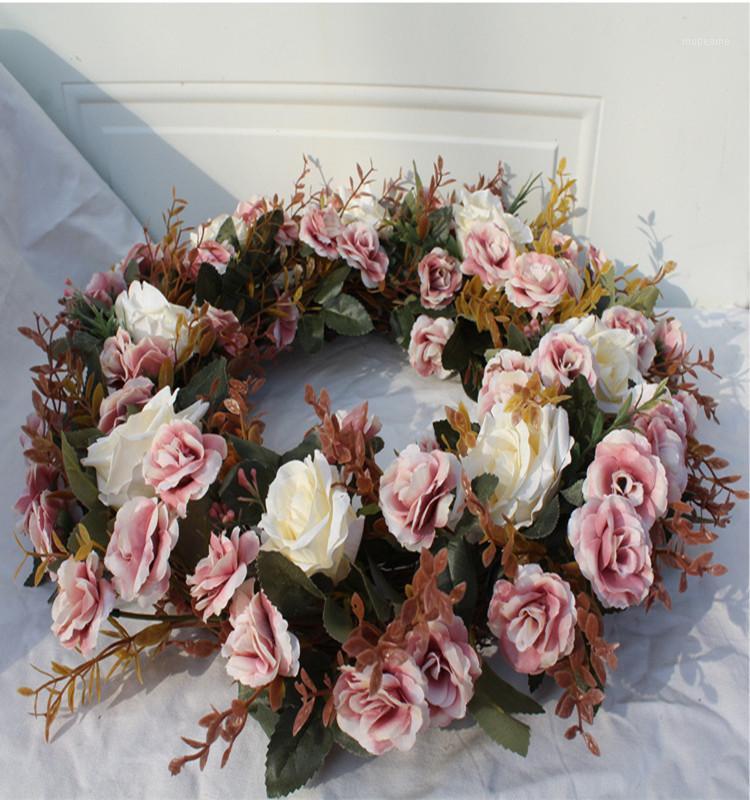Hot sale Christmas decoration artificial garland flowers door wall wreath artificial rose hanging ornaments Free Shipping1, Red
Hot sale Christmas decoration artificial garland flowers door wall wreath artificial rose hanging ornaments Free Shipping1, Red