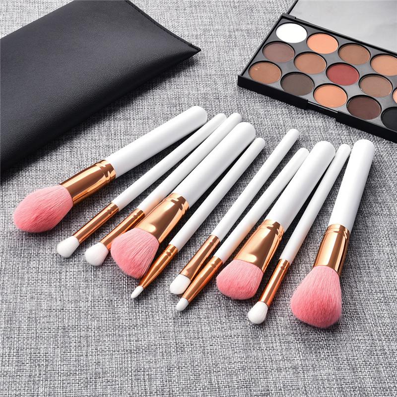 Women Makeup Brushes Set 10pcs Pincel Maquiagem Powder Foundation Eye Kabuki Brush Kit Cosmetics Beauty Tools
Women Makeup Brushes Set 10pcs Pincel Maquiagem Powder Foundation Eye Kabuki Brush Kit Cosmetics Beauty Tools