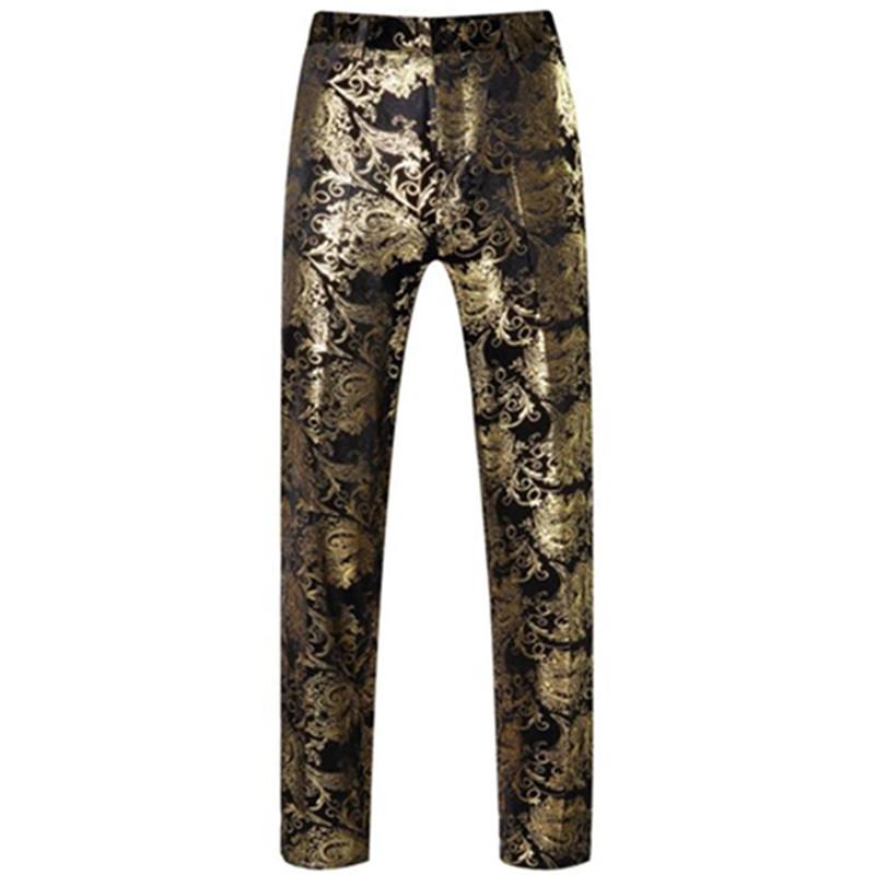 Men New Fashion Casual Business Printing Suit Pants High End Personality Dress Male Casual Bronzing Gold Trousers, Picture
Men New Fashion Casual Business Printing Suit Pants High End Personality Dress Male Casual Bronzing Gold Trousers, Picture