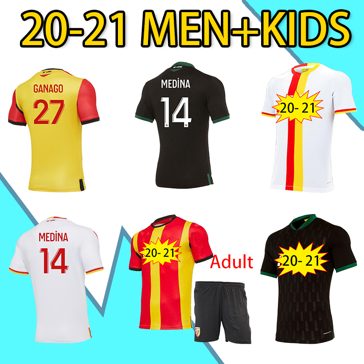 New 20 21 RC High-quality Lens soccer jerseys maillot de foot FOFANA GANAGO Kakuta Special Kit home away THIRD fourth MEN KIDS kit football, Black;yellow
New 20 21 RC High-quality Lens soccer jerseys maillot de foot FOFANA GANAGO Kakuta Special Kit home away THIRD fourth MEN KIDS kit football, Black;yellow
