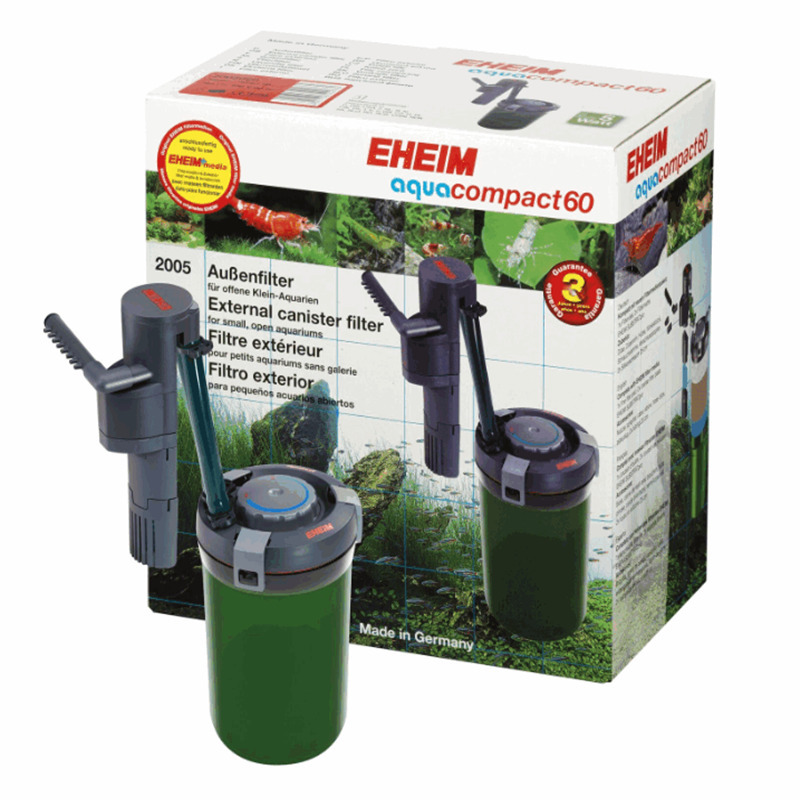 EHEIM COMPACT rium Fish Tank External Canister Filter with Substrat Pro Biological Media & Pads Y200917