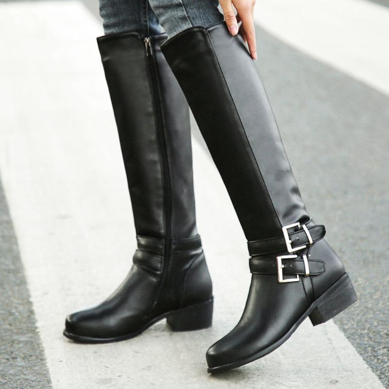 Women's Suede Long Boots Women Long Tube Winter Bare Boots Double Buckle Causal Motorcycle Booties Botines Mujer Snow Tube Boot1, Black
Women's Suede Long Boots Women Long Tube Winter Bare Boots Double Buckle Causal Motorcycle Booties Botines Mujer Snow Tube Boot1, Black