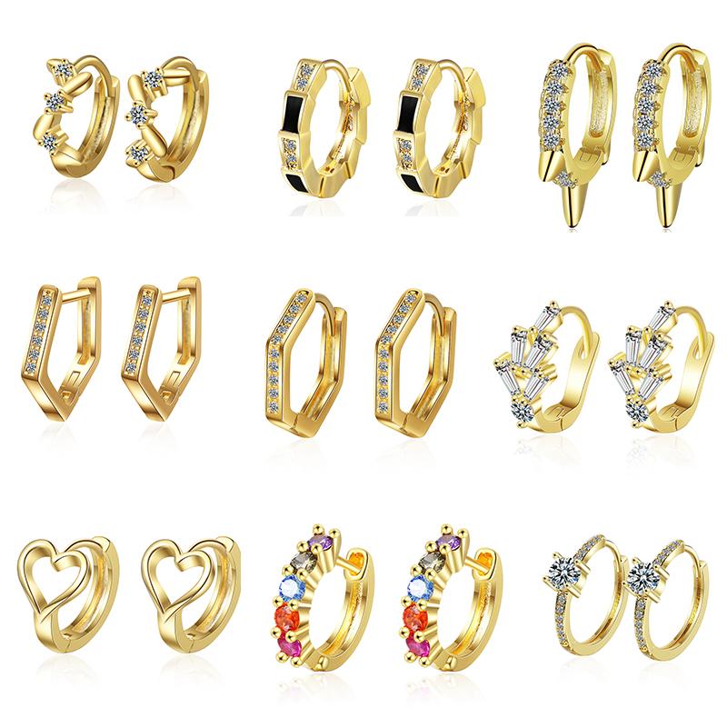 Hoop & Huggie MEETSOFT Pretty 925 Sterling Silver Prevent Allergy Earrings For Women Party Fine Jewelry Wholesale Accessory Gift
Hoop & Huggie MEETSOFT Pretty 925 Sterling Silver Prevent Allergy Earrings For Women Party Fine Jewelry Wholesale Accessory Gift