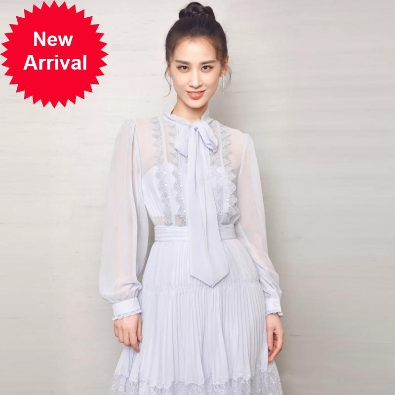 Runway 2021 New Fashionable Female Luxury Designer Chiffon Knitted Long Sleeves Midi Summer Bow Frilly Party Dress OL51, Blue
Runway 2021 New Fashionable Female Luxury Designer Chiffon Knitted Long Sleeves Midi Summer Bow Frilly Party Dress OL51, Blue