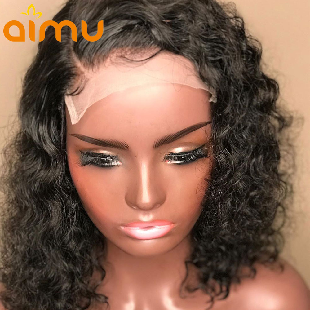 Water Wave Bob Wig 4x4 Lace Closure Human Hair Wigs for Black Women Short Pre Plucked Bleached Knots 150% Density Remy Brazilian, 4x4 closure
Water Wave Bob Wig 4x4 Lace Closure Human Hair Wigs for Black Women Short Pre Plucked Bleached Knots 150% Density Remy Brazilian, 4x4 closure