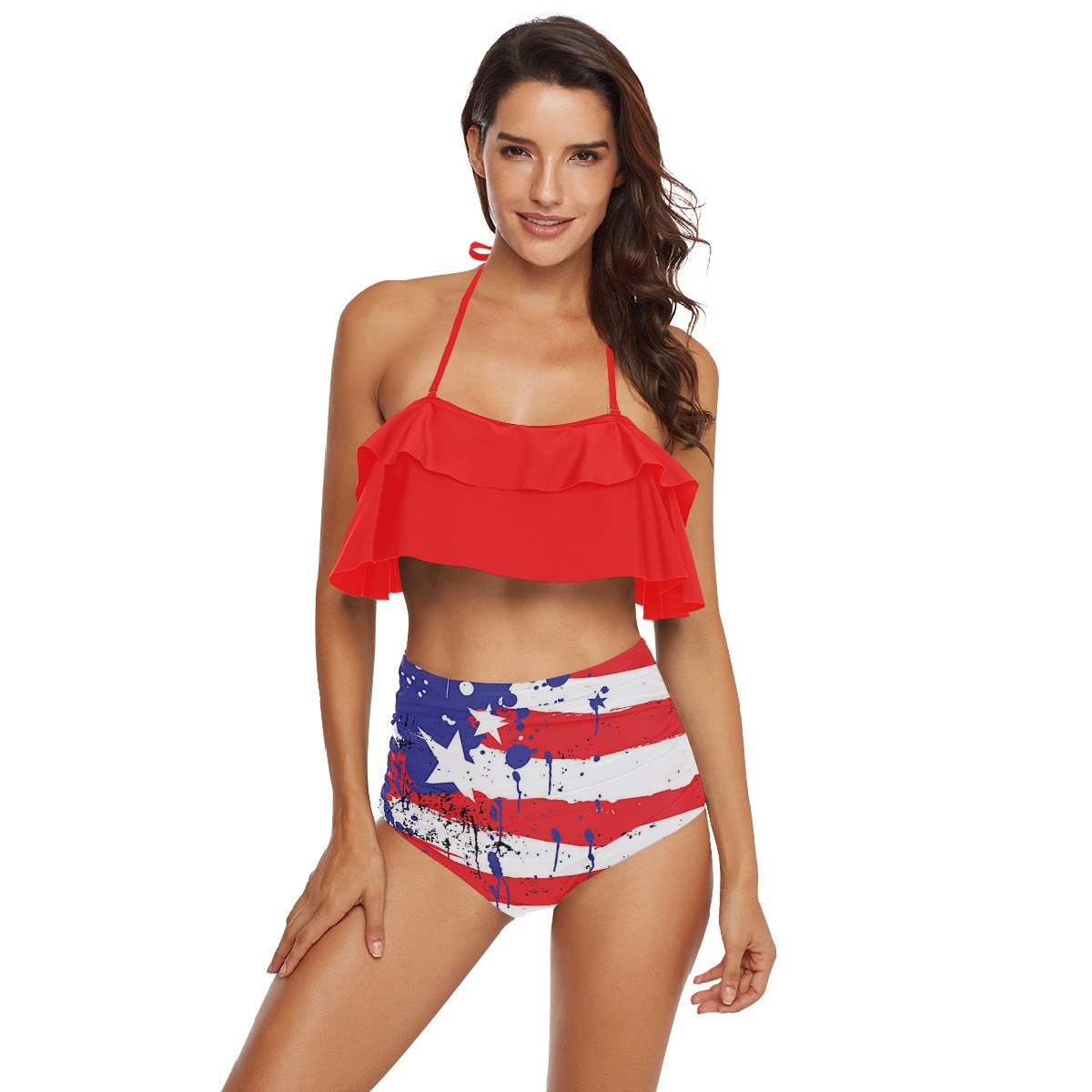 New 2021 Flag Independence Ruffle Swimwear Plus Size Bathing Swimming Suit for Women High Waist Gbll, 22277088
New 2021 Flag Independence Ruffle Swimwear Plus Size Bathing Swimming Suit for Women High Waist Gbll, 22277088