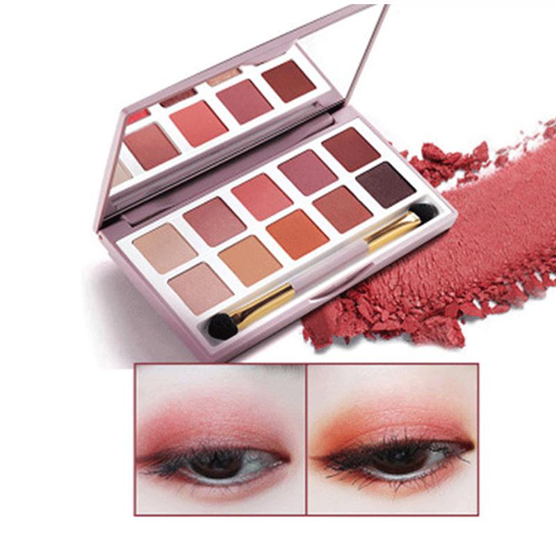 Fashion Eyeshadow Palette 10Colors Matte Waterproof Naked Palette Glitter Eye Shadow MakeUp Nude Make Up Tool, 05
Fashion Eyeshadow Palette 10Colors Matte Waterproof Naked Palette Glitter Eye Shadow MakeUp Nude Make Up Tool, 05