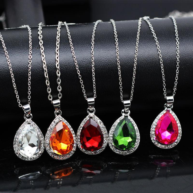 Luxury Simple Big Water Drop Pendant Necklace Silver Color Purple Crystal Necklace Bohemia Jewelry For Girlfriend Drop Shopping
Luxury Simple Big Water Drop Pendant Necklace Silver Color Purple Crystal Necklace Bohemia Jewelry For Girlfriend Drop Shopping