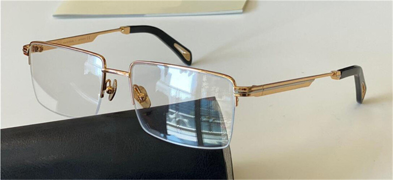 New fashion prescription glasses THE Academic II half-frame frames optical glasses clear lenses men simple business style top quality
New fashion prescription glasses THE Academic II half-frame frames optical glasses clear lenses men simple business style top quality