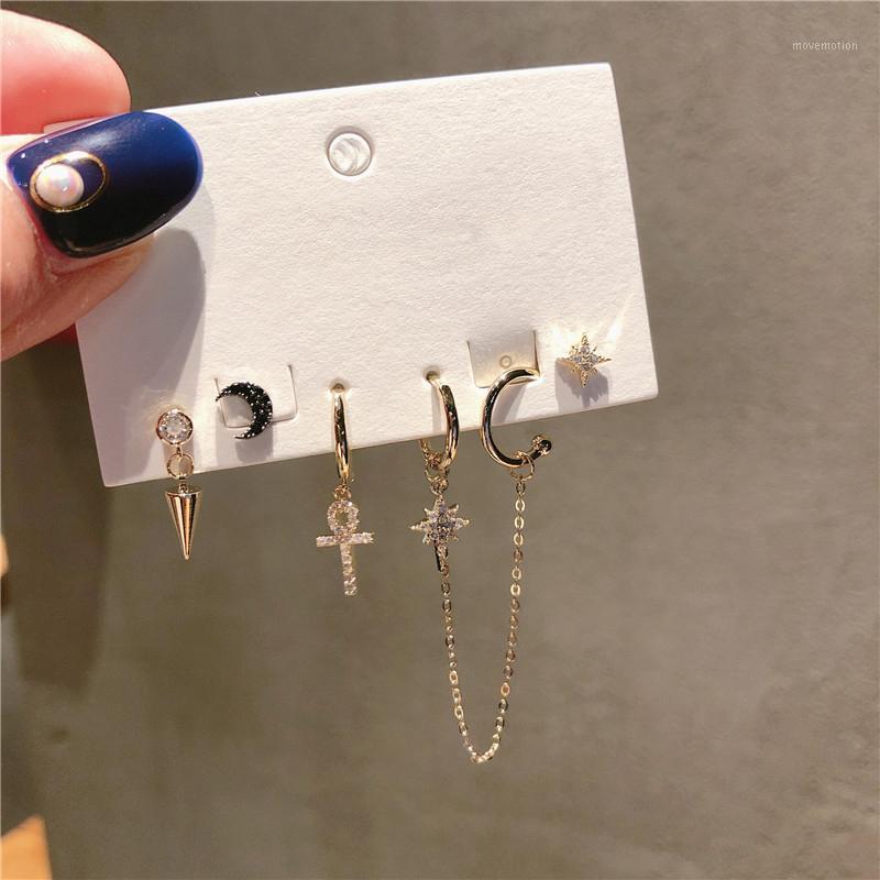 New Fashion Charm Cross and star Earrings Sets High Quality Cute Moon Star set Earrings For women Korean Jewelry 20201
New Fashion Charm Cross and star Earrings Sets High Quality Cute Moon Star set Earrings For women Korean Jewelry 20201
