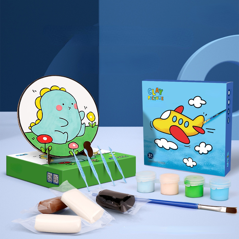 Clay Paintings Healthy and Safe Ultra-light Clay Colored Mud Children Educational Development Toys
Clay Paintings Healthy and Safe Ultra-light Clay Colored Mud Children Educational Development Toys