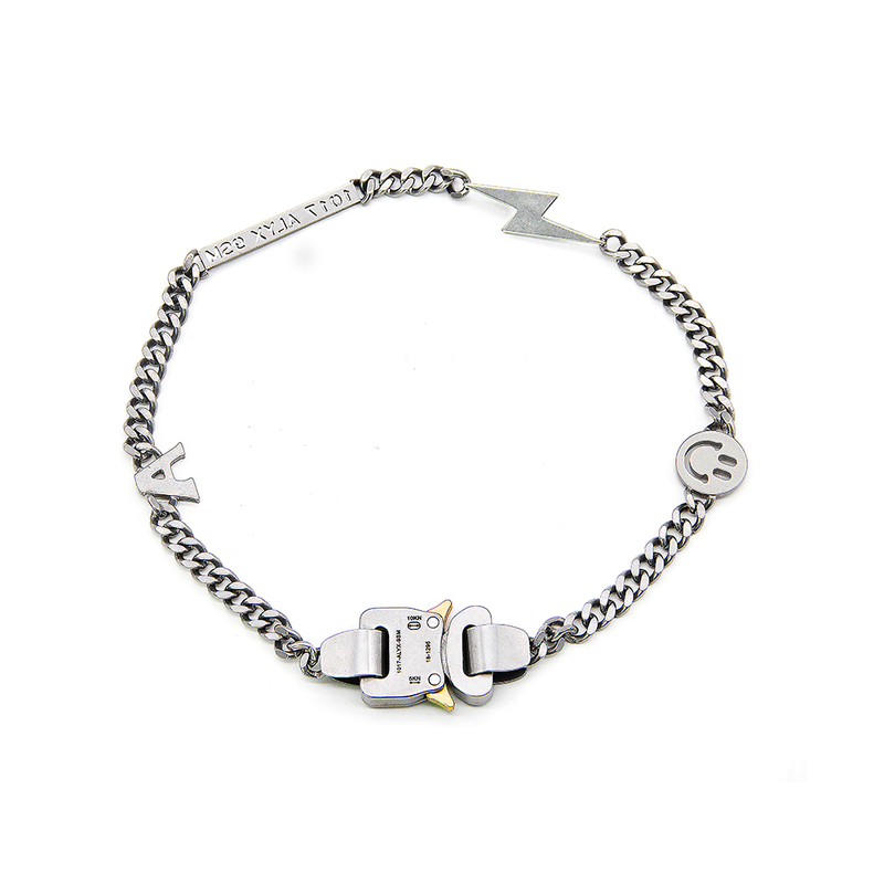 1017 ALYX 9sm Lightning ALYX Hero Chain Necklace Hip Hop ALYX Street Accessories Smiley Pearl Necklace 220228
1017 ALYX 9sm Lightning ALYX Hero Chain Necklace Hip Hop ALYX Street Accessories Smiley Pearl Necklace 220228