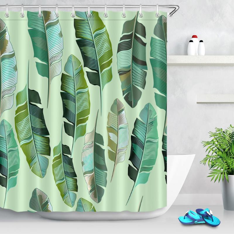 LB Fashion Abstract Light Green Tropical Banana Plants Hawaii Shower Curtain Forest Waterproof Bathroom Fabric For Bathtub Decor
LB Fashion Abstract Light Green Tropical Banana Plants Hawaii Shower Curtain Forest Waterproof Bathroom Fabric For Bathtub Decor