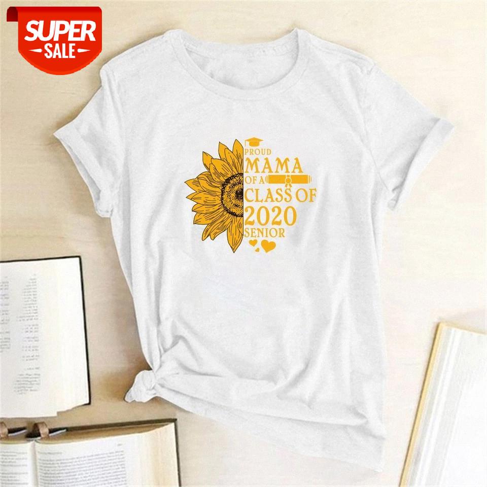Proud of A Class of 2020 Senior Yellow Sunflower Printed T-shirts Women Graphic Tees 2020 Tshirt Women Casual Ropa Para Mujer #Bj8u, White
Proud of A Class of 2020 Senior Yellow Sunflower Printed T-shirts Women Graphic Tees 2020 Tshirt Women Casual Ropa Para Mujer #Bj8u, White