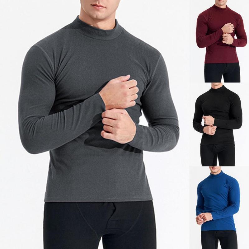 Men's Sweaters Men T-Shirt Long Sleeve Solid Color Slim Half-high Collar Keep Warm Tight Shirt Male Base For Inner Size, White;black
Men's Sweaters Men T-Shirt Long Sleeve Solid Color Slim Half-high Collar Keep Warm Tight Shirt Male Base For Inner Size, White;black