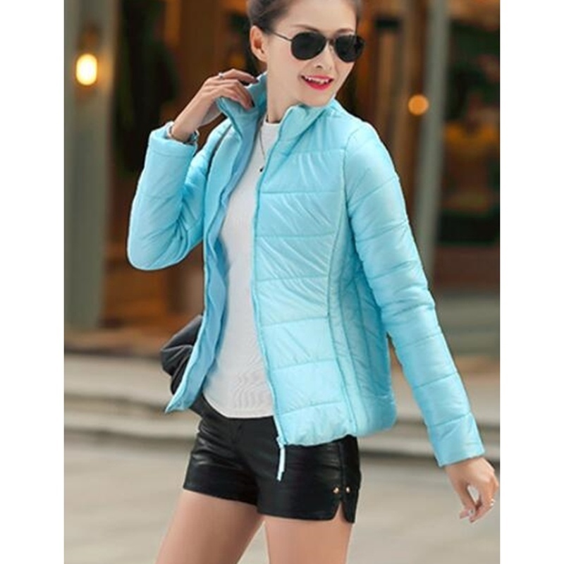 ZOGAA Women Winter Jacket Coat Warm Clothes Casual Light Weight Slim Fit Puffer Jackect Female Short Down Jacket Womens Parkas 201019