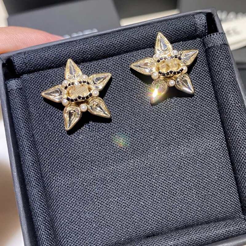 Designer Studs Wheat Ear Series Five Pointed Star Romantic Stars Horse Eye Water Drill Earrings L1-013
Designer Studs Wheat Ear Series Five Pointed Star Romantic Stars Horse Eye Water Drill Earrings L1-013