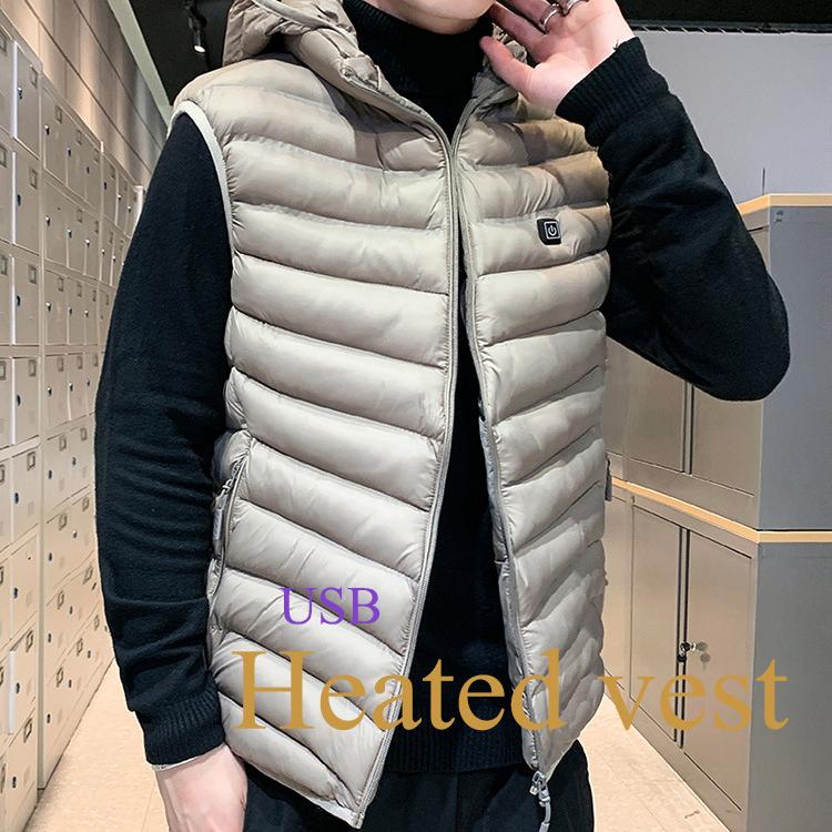 Winter Men's Usb Thermal Electirc Heated Vest For Men Down Casual Waistcoat Heated Jacket New Boy's Black vest Size -7xl
Winter Men's Usb Thermal Electirc Heated Vest For Men Down Casual Waistcoat Heated Jacket New Boy's Black vest Size -7xl