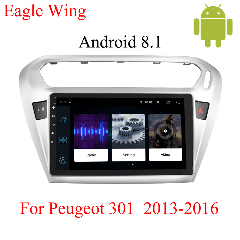 Android 8.1 car multimedia dvd player For 301 Elysee 2013-2020 with car radio video player Support GPS free map
Android 8.1 car multimedia dvd player For 301 Elysee 2013-2020 with car radio video player Support GPS free map