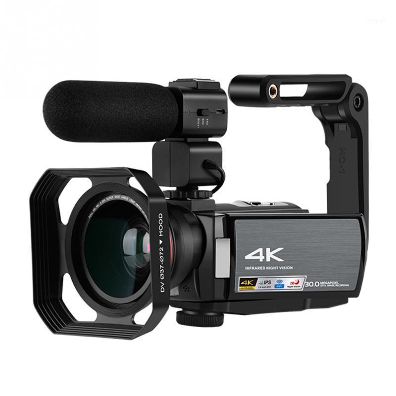 Video Camera 4K Camcorder Professional Portable IR Night Vision Touch Screen Remote Control 16x Manual Zoom Anti Shake HD1, As pic
Video Camera 4K Camcorder Professional Portable IR Night Vision Touch Screen Remote Control 16x Manual Zoom Anti Shake HD1, As pic