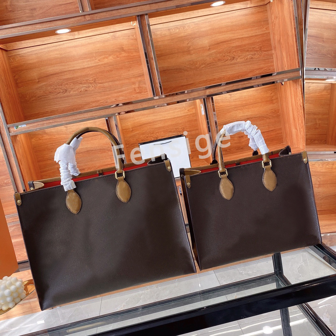 Handbag ONTHEGO MM GM Giant Reverse Color Double Toron Womens Shopping Bags Leather Shoulder Anvas Tote Bag Lady M45321 M45373 M45359 M45320, # others
Handbag ONTHEGO MM GM Giant Reverse Color Double Toron Womens Shopping Bags Leather Shoulder Anvas Tote Bag Lady M45321 M45373 M45359 M45320, # others