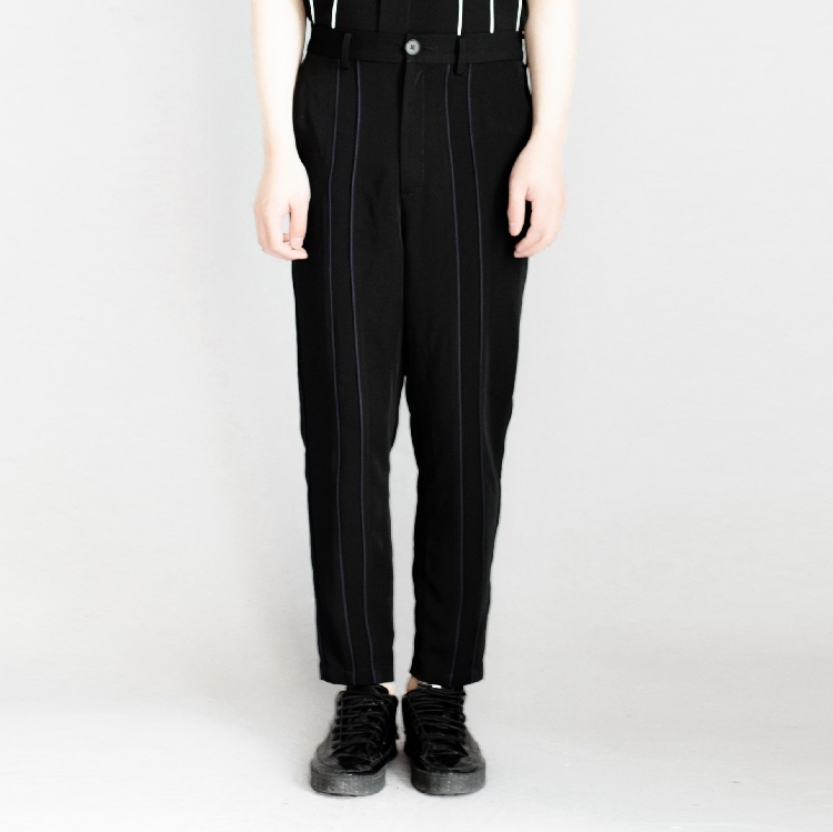 2021 New Original Patchwork-style Patchwork Pants of Pure-colored Men with Blue Stripe Nine-point Slim Pants. S-6xl!! 6D38, Black
2021 New Original Patchwork-style Patchwork Pants of Pure-colored Men with Blue Stripe Nine-point Slim Pants. S-6xl!! 6D38, Black