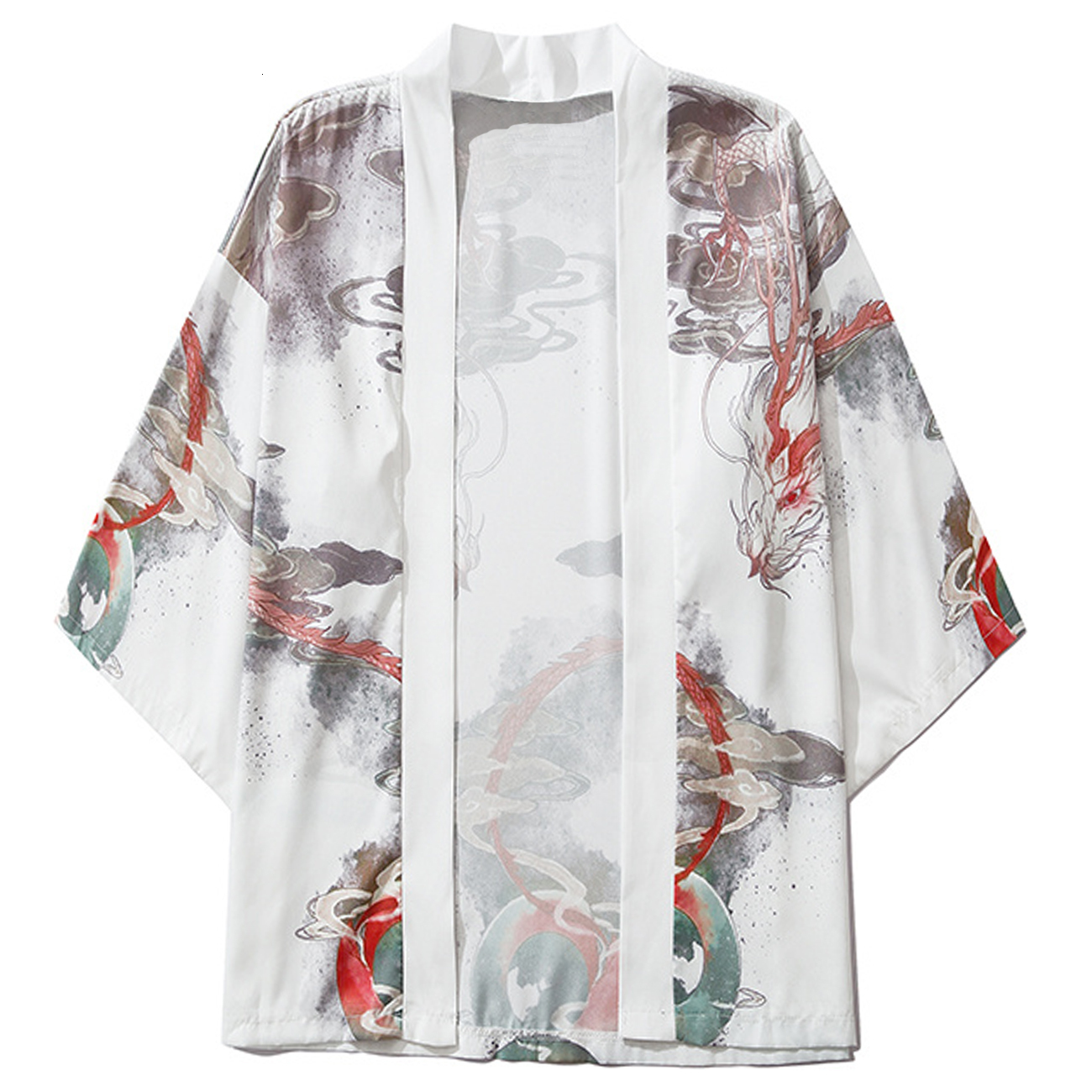 2021 New Aelfric Eden Harajuku Japanese Jacket Summer Fire Dragon Print Loose Shirt Japan Streetwear Front Open Coat Kimono Sf2s, White
2021 New Aelfric Eden Harajuku Japanese Jacket Summer Fire Dragon Print Loose Shirt Japan Streetwear Front Open Coat Kimono Sf2s, White